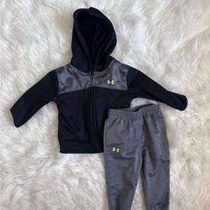 12 month Boys Hooded Tracksuit Under Armor
